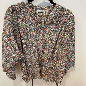 NWOT // Doen floral top